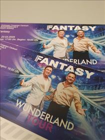 Abbildung: Biete 2 Konzertkarten für FANTASY Konzert am 22.03.25 im ACC
