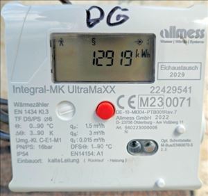 Abbildung: ALLMESS Wärmezähler Integral-MK UltraMaXX, geeicht bis 2029